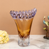 Amethyst Dream Handblown  Glass Vase & Decorative showpiece